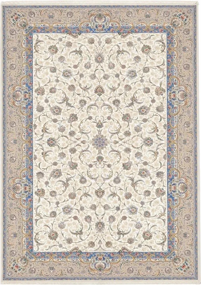Koberec Sultan 1200 Cream – krémový orientálny vzor, viskóza Rozmer: 200x300 cm