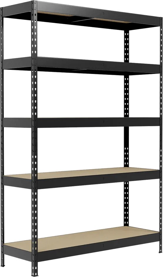 Regalux Vysokozáťažový regál, 180 × 120 × 40 cm, nosnosť police: 210 kg