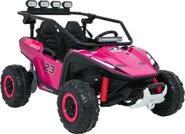 Elektrické autíčko Buggy TURBO 23 ružové