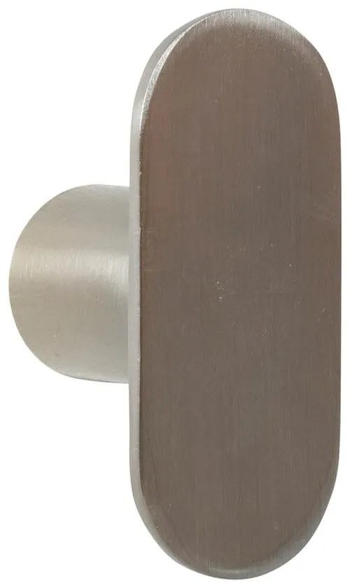 Nástenný kovový háčik v striebornej farbe Piccolo – Hübsch