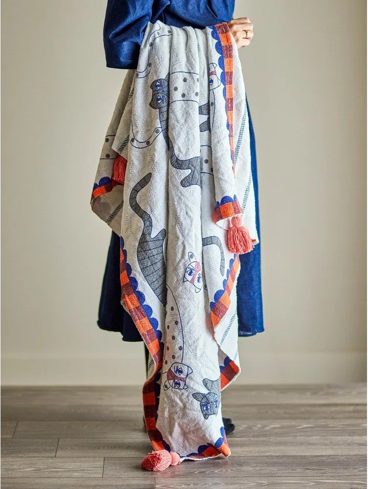 Deka s prímesou bavlny 130x155 cm Missy – Bloomingville