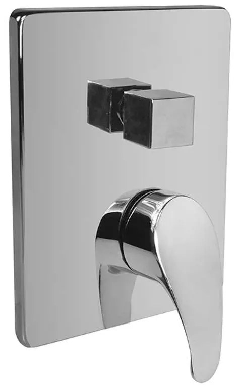 Mereo Mereo, Sprchová podomietková batéria s trojcestným prepínačom, Sonáta, Mbox, MER-CB60157C