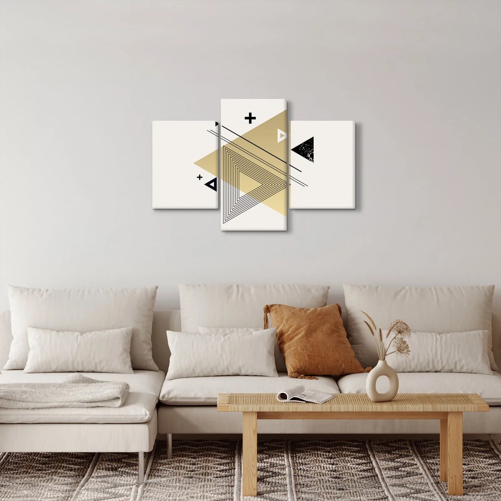 Obraz - Geometrické tvary N⁰4 (90x60 cm)