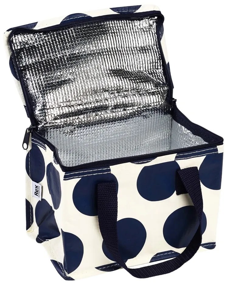 Modrá/krémová chladiaca taška Spotlight – Rex London