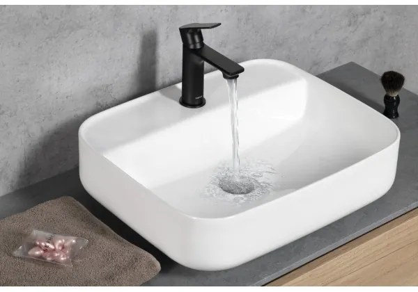 Sapho - Umývadlová batéria PAX 16,5 cm matná čierna