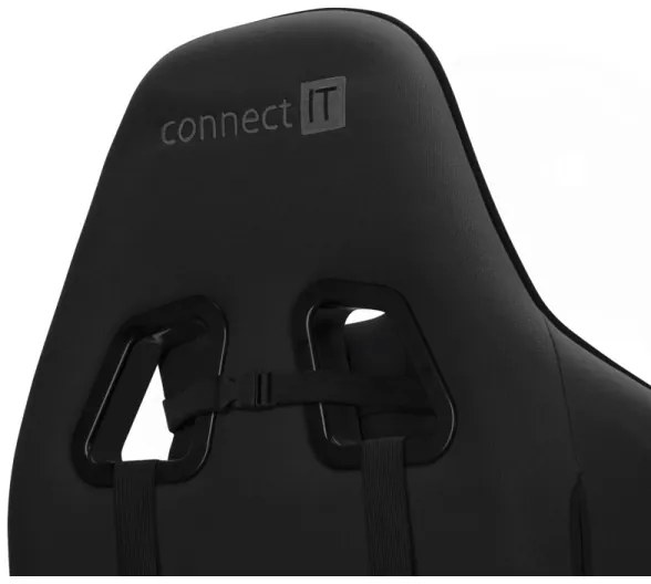 CONNECT IT CGC-1200-BK - Herná stolička Monaco Pro čierna