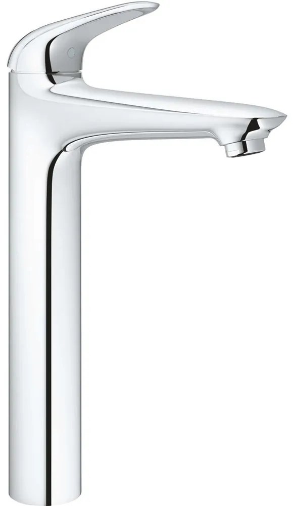 GROHE Wave páková batéria pre umývadlové misy, s odtokovou súpravou Push-Open, výška výtoku 244 mm, chróm, 23585001