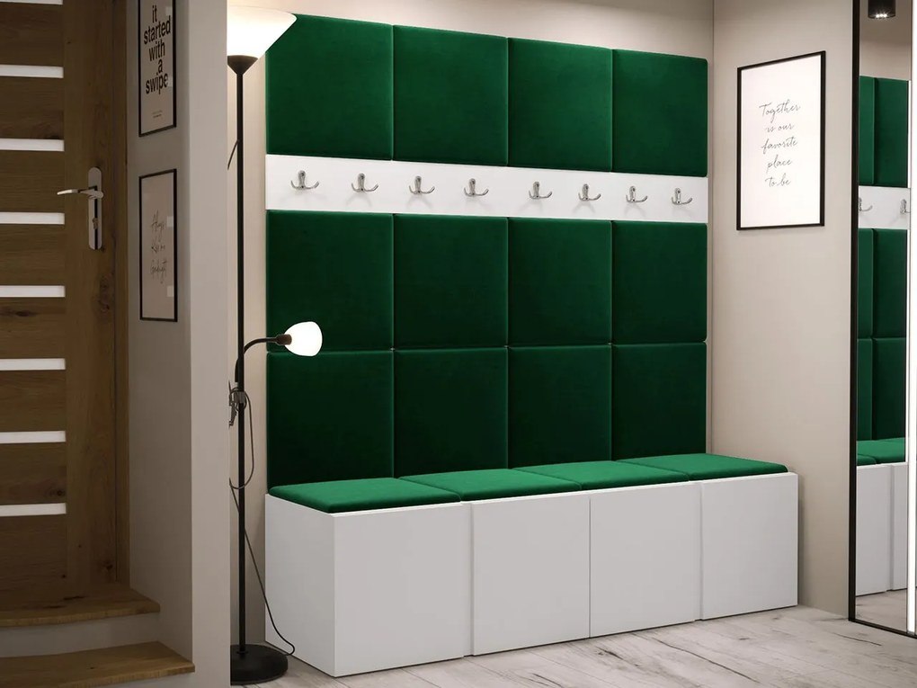 Predsieňová zostava Tavasz V, Farby: kašmír, Farba čalúnenia:: Abriamo 06