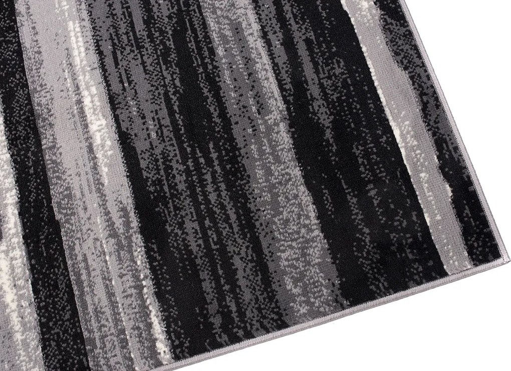 TA Koberec F809A TMAVO SIVÁ LACNÁ PP CRM Rozmer: 130x190 cm