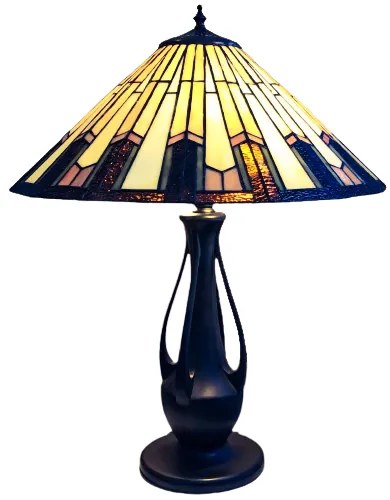 Veľká stolná lampa Tiffany SISY Ø46*60