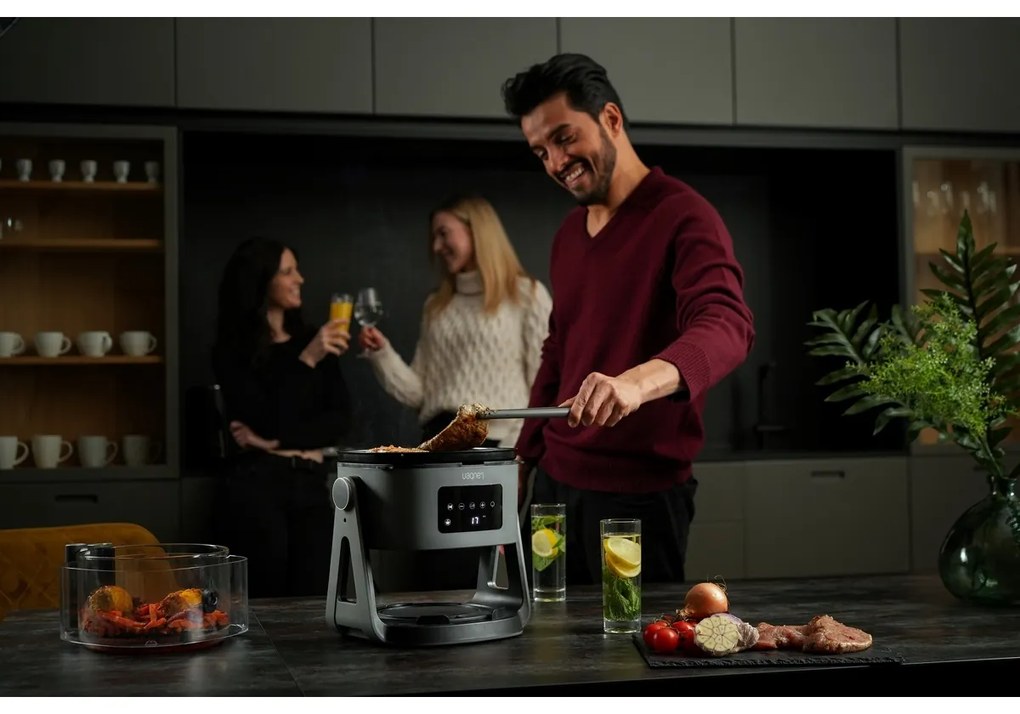 Lauben Glass&Grill 5500BG teplovzdušná fritéza