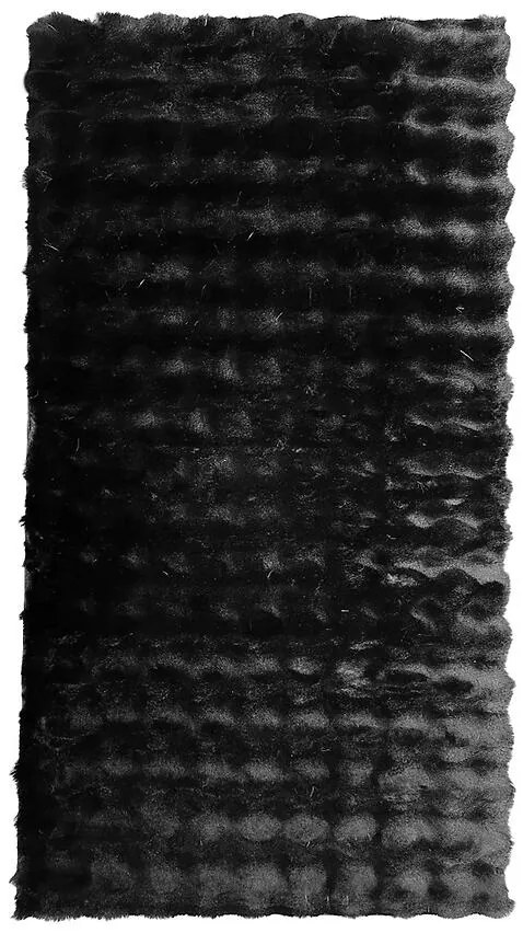 Koberec Fuzzy Bubble 0,8/1,5 90 čierna
