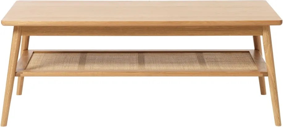 Konferenčný stolík s doskou v dubovom dekore v prírodnej farbe 60x120 cm Barrali – Unique Furniture
