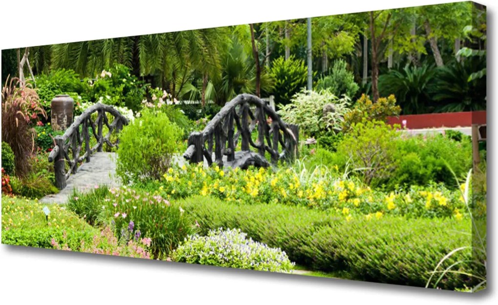 Obraz na plátně Botanická Záhrada Most Umenie