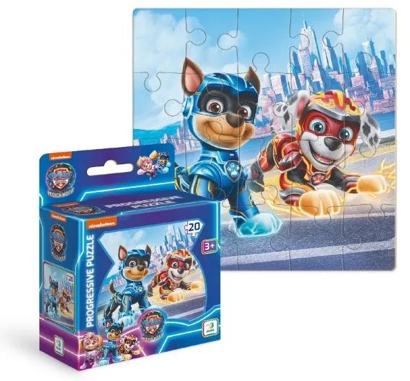 Puzzle Tlapková patrola/Paw Patrol 22x22cm 20 dielov
