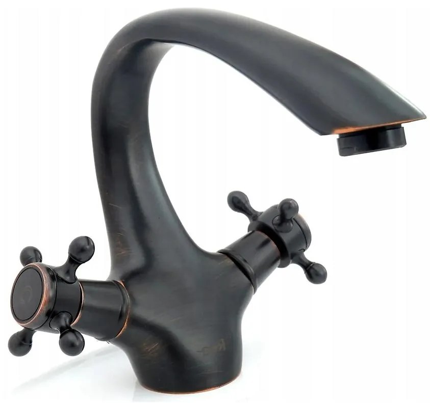 Umývadlová batéria Rea Retro čierna