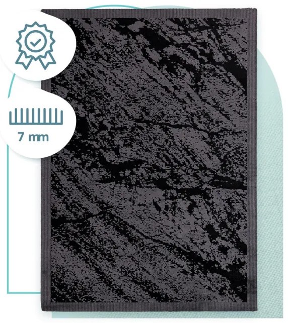 Koberec Arte Norwalk Marble čierny