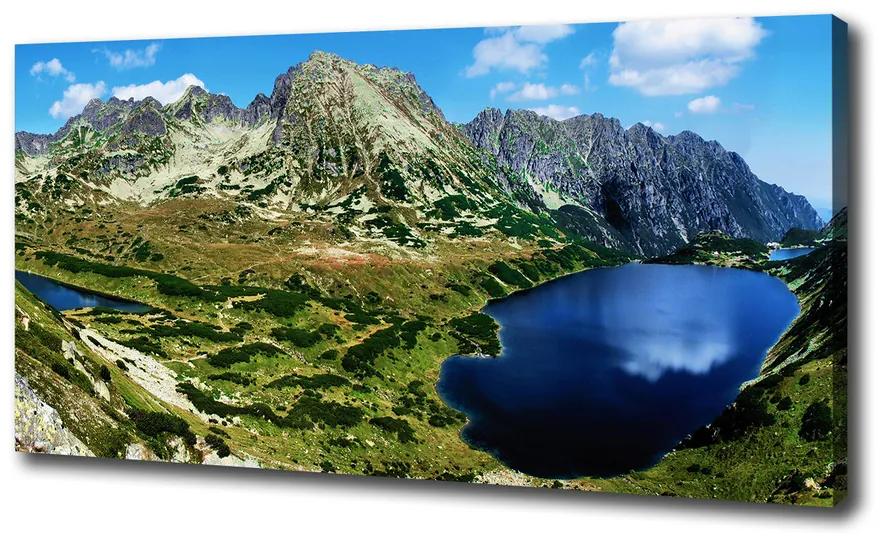 Foto obraz na plátne Údolie v horách pl-oc-100x50-f-61140876