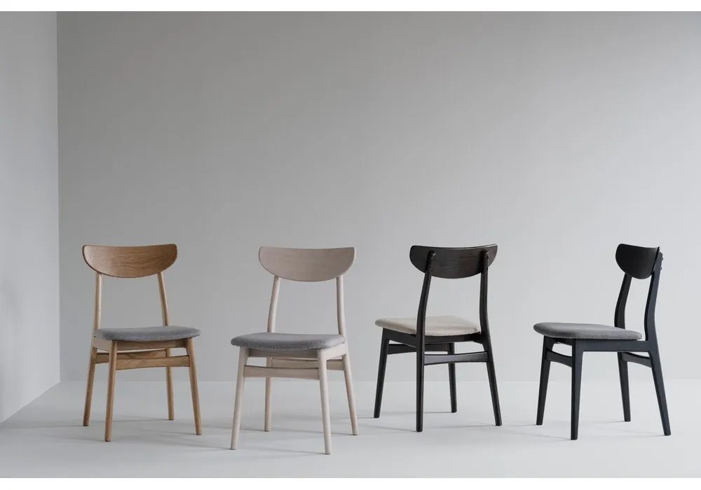 Jedálenské stoličky v súprave 2 ks v prírodnej farbe Rodham - Rowico