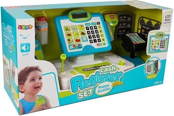 LEAN Toys Pokladňa Dotyková stupnica Čítačka kariet Terminál