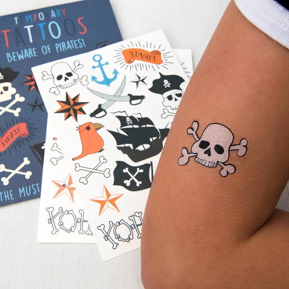 Detské tetovanie Beware of the Pirates – Rex London