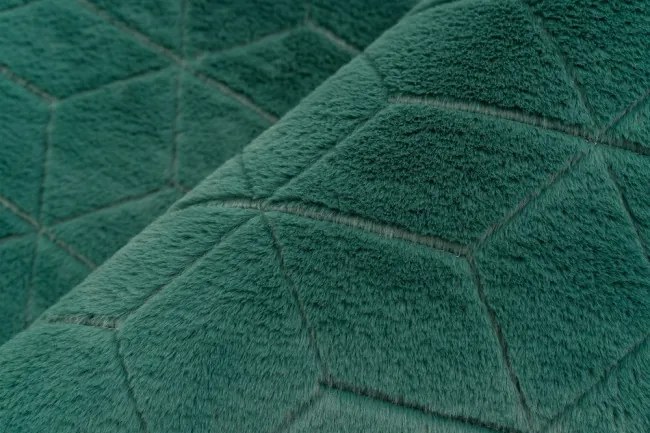 Koberec RABBIT 3D fľaškovo zelený