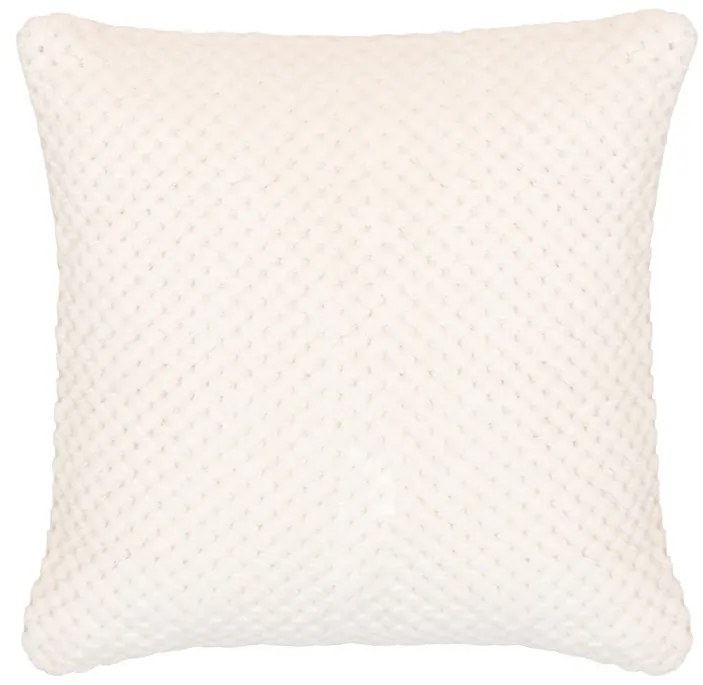 XPOSE® Mikroplyšová obliečka na vankúš HONEY - krémová 40x40 cm