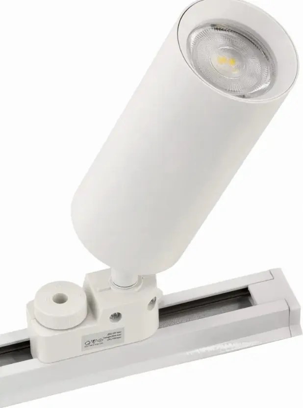 LED koľajnica 2m + 6x GU10 bodové žiarovky - sada