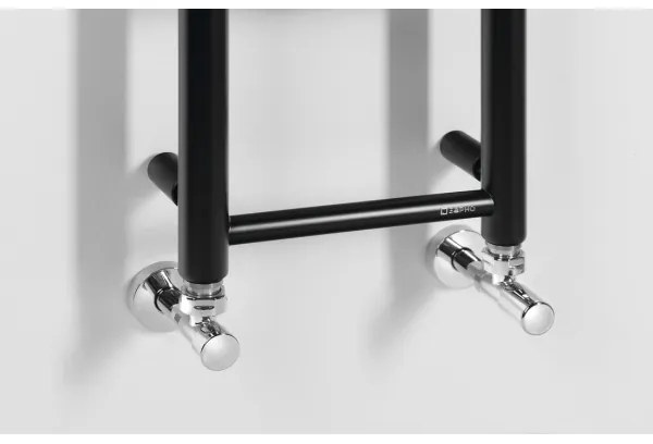 Sapho - Kúpeľňový radiátor DINA 282W 25x168 cm matná čierna