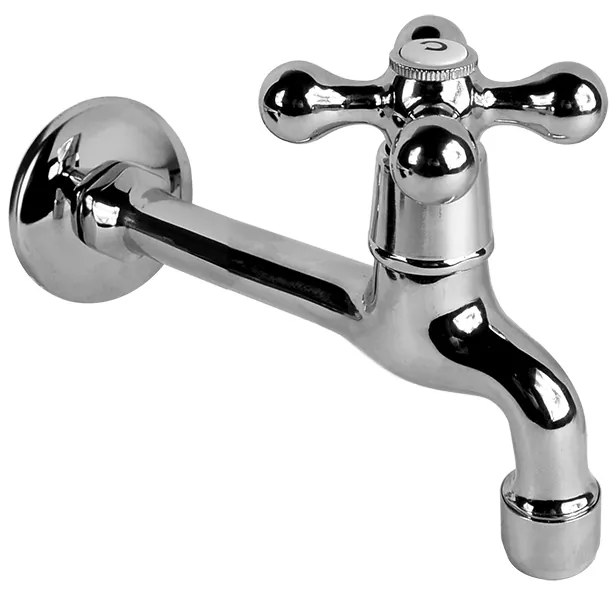 Mereo Mereo, Nástenný kohútik, Retro Viktorie, 1/2", chróm, MER-CBL731