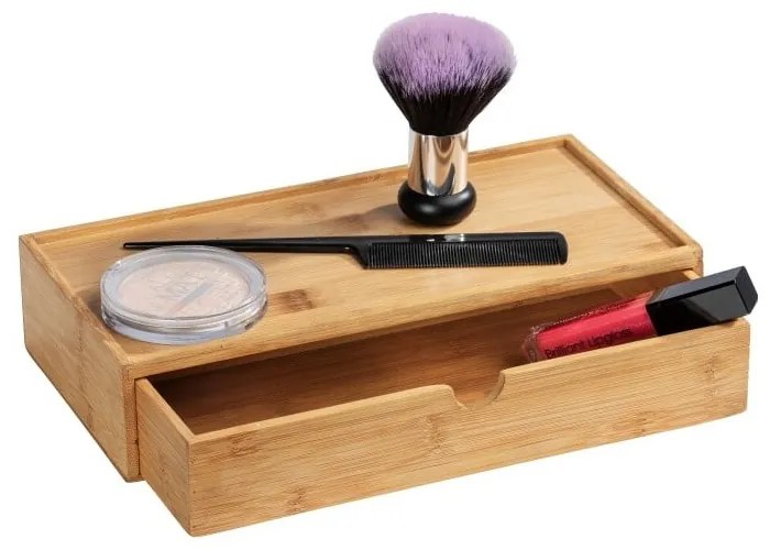Bambusový úložný box s priehradkou Wenko Terra