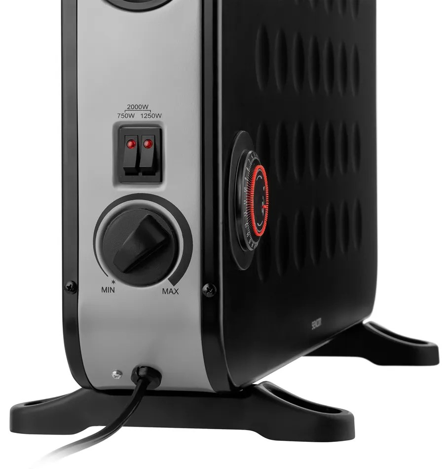 Sencor SCF 2101BK elektrický konvektor