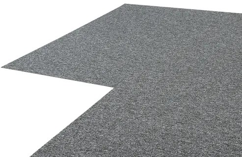 Koberce Breno Kobercový štvorec ALPHA 942, velikost balení 5 m<sup>2</sup> (20ks), sivá