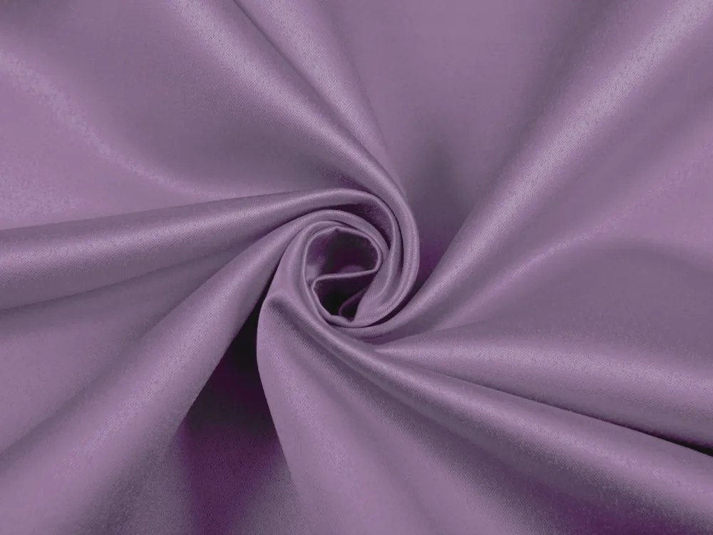 Biante Saténový oválny obrus polyesterový Satén LUX-L043 Fialová lila 100x140 cm