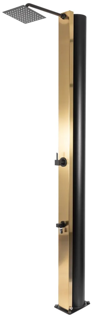 Solárna sprcha CRM 40 l Luxe Gold 40 l so sprchou na nohy