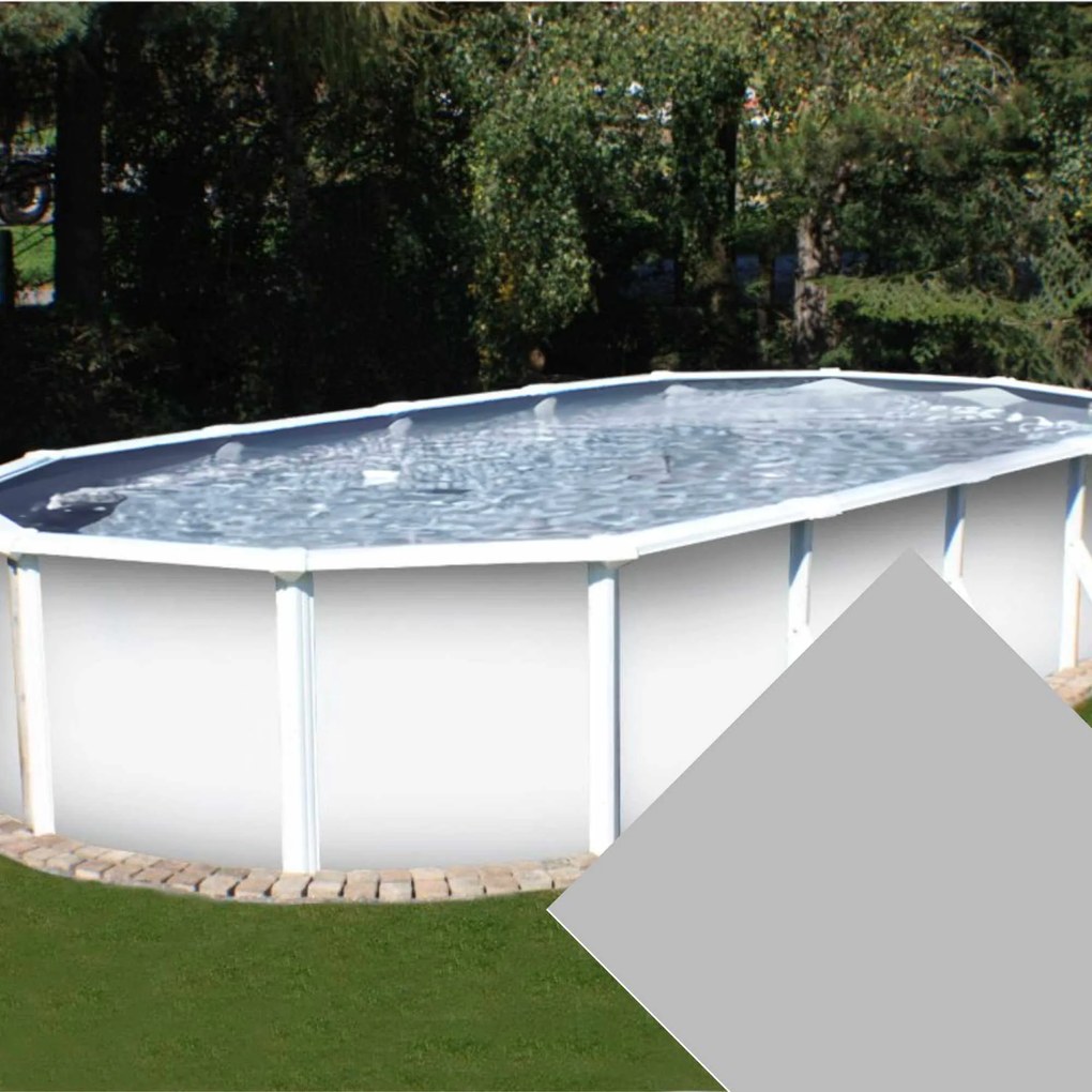 Planet Pool 30966 Bazénová fólia Grey pre bazén 5,5 x 3,7 x 1,2 m