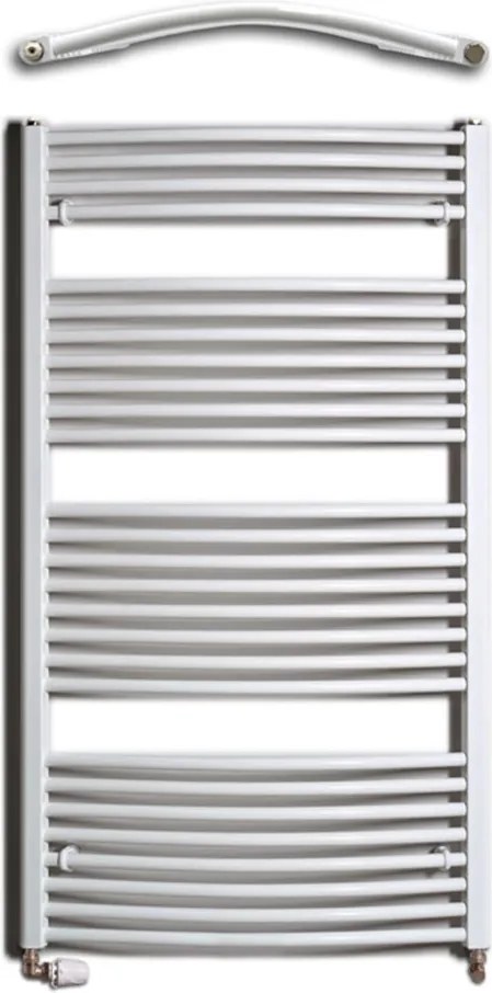 BPS-koupelny Kúpeľňový radiátor Eco EC-X 60132 / biela RAL 9016 (132x60 cm)