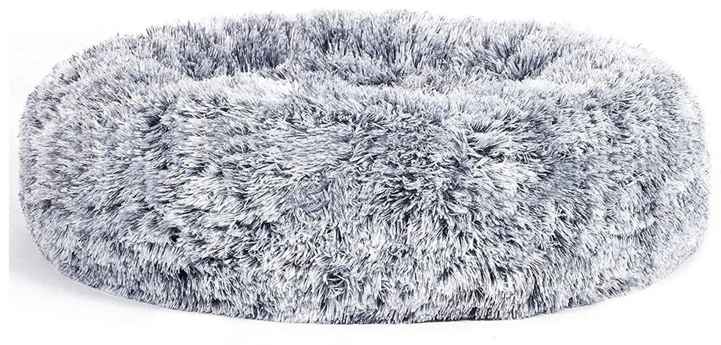 Plyšový peliešok Fluffys M sivý