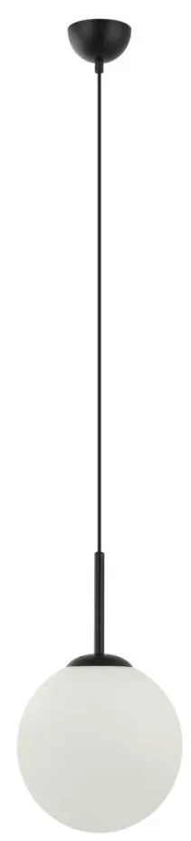 ITALUX PND-5578-1M-BK - Luster na lanku DEORE 1xE27/40W/230V čierna