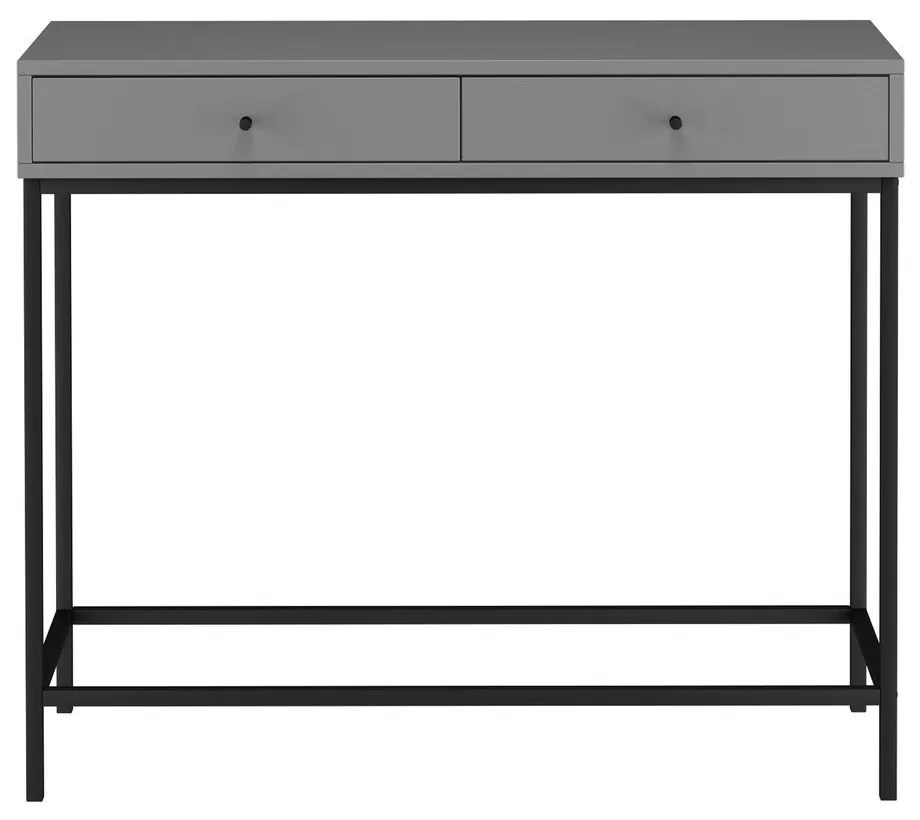 Sivý konzolový stolík 35x90 cm Celine – Støraa