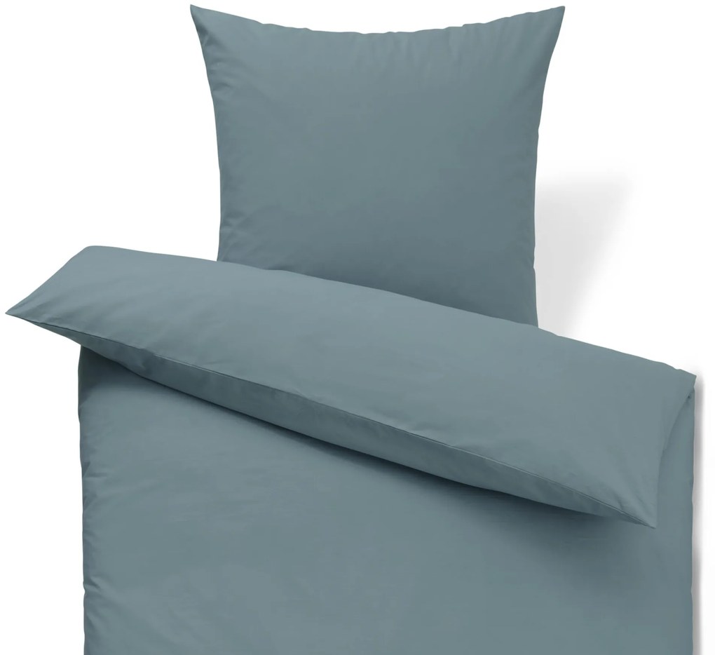 Posteľná bielizeň z perkálu, modrá, štandardná veľkosť