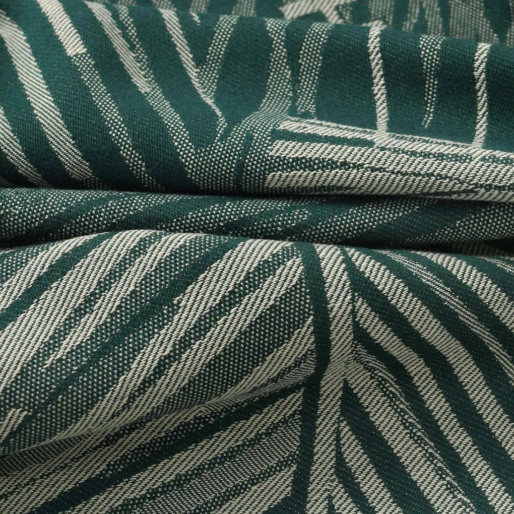 Goldea ľahká plážová osuška - palmové listy 100 x 160 cm