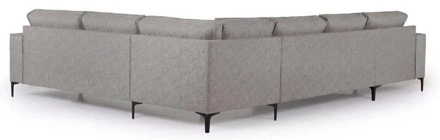 Sivá rohová pohovka (ľavý roh/do "U") Copenhagen – Scandic