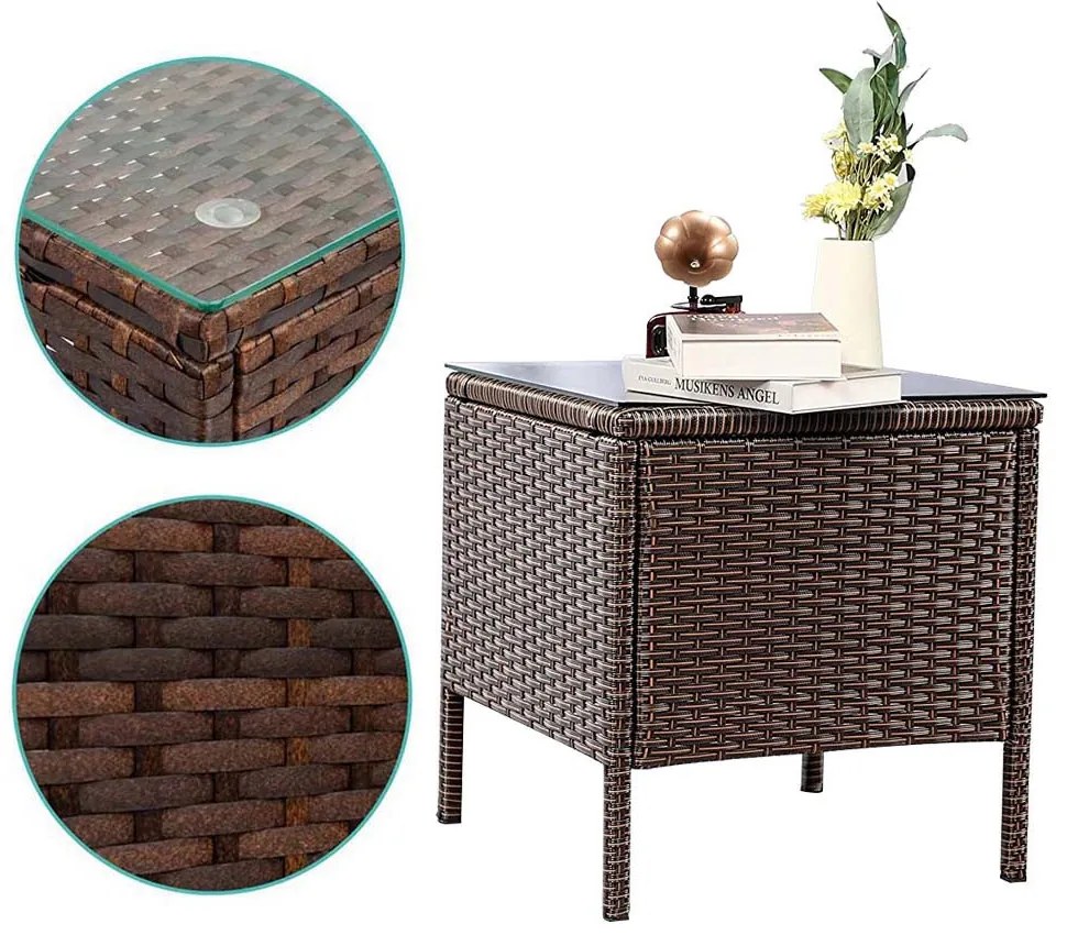 Polyratanový záhradný nábytok