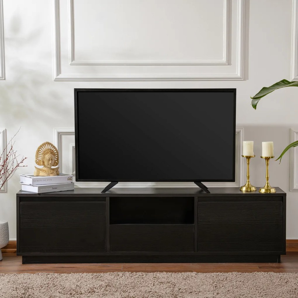 TV stolík Vanguard Wood Black
