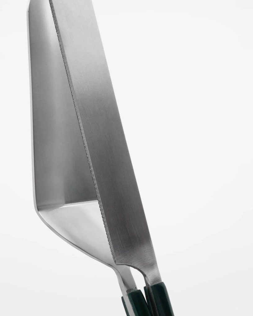 House Doctor Servírovacia sada na tortu Lata Dark Green