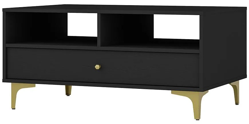 Konferenčný Stolík Tokyo 1 1S čierny grafit 201