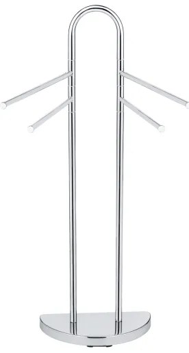 WENKO 16610100 - Stojan na uteráky COSENZA 33x93,5 cm lesklý chróm