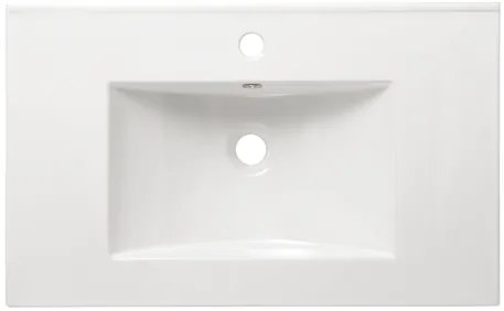 Nábytkové umývadlo Naturel Modena 76x46 cm otvor pre batériu uprostred M7546