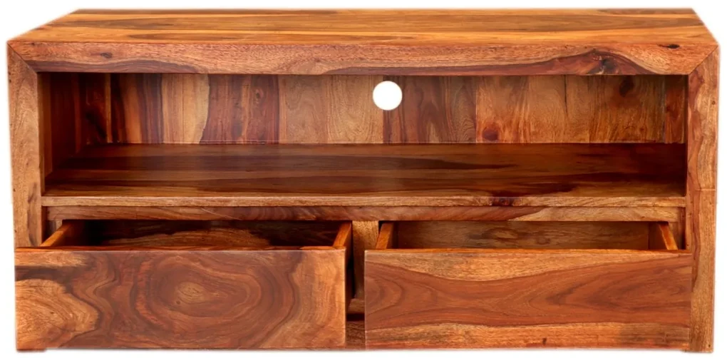 furniture-nabytek.cz - TV stolík drevený z masívu palisander 120x50x45